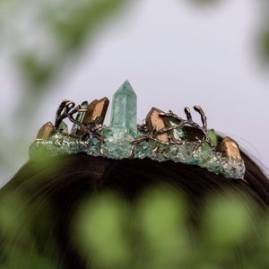 Forest Goddess: Fluorite Crown